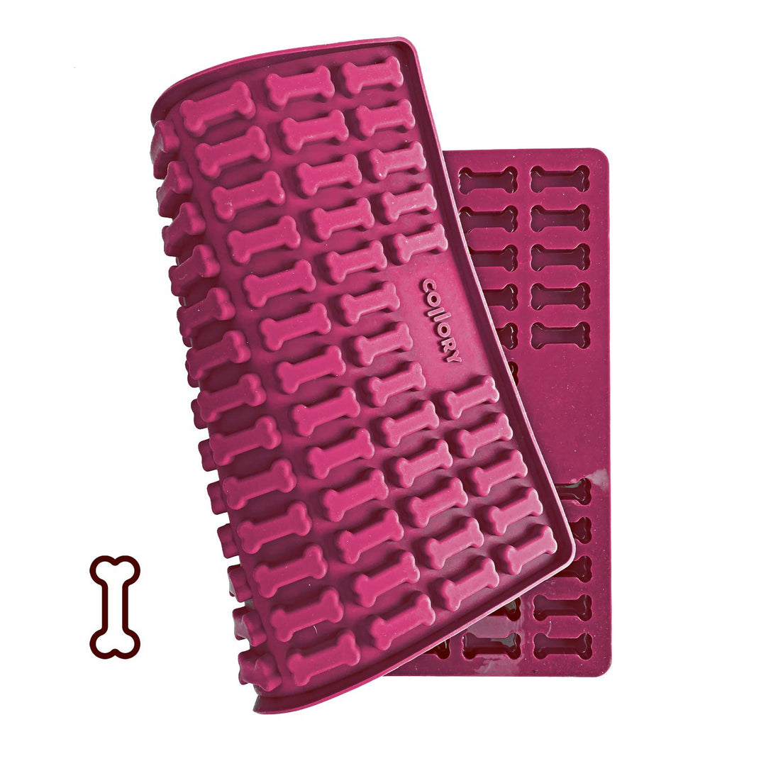 Collory Medium Knochen (3,2cm) Silikon Backmatte, Backform für mittlere DIY Hundekekse und Leckerlis