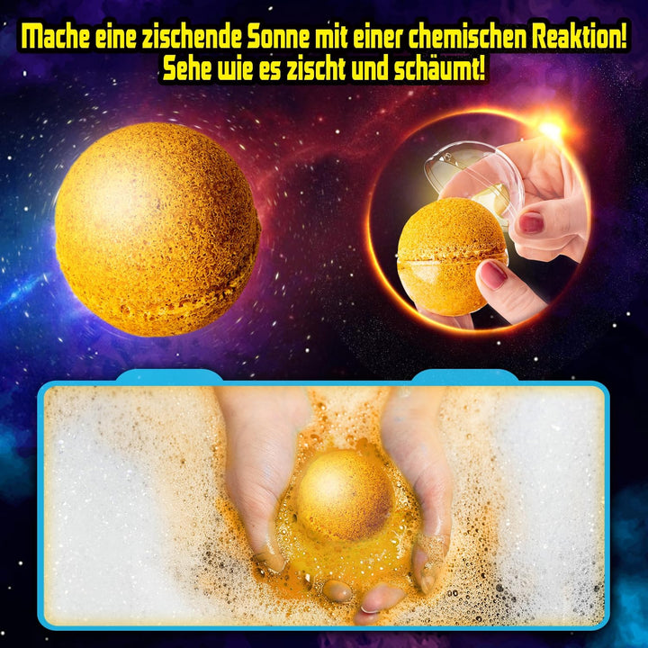 Original Stationery Space Science Set, Weltraum Wissenschaftslabor, Sonnensystem Projekt mit Rakete,
