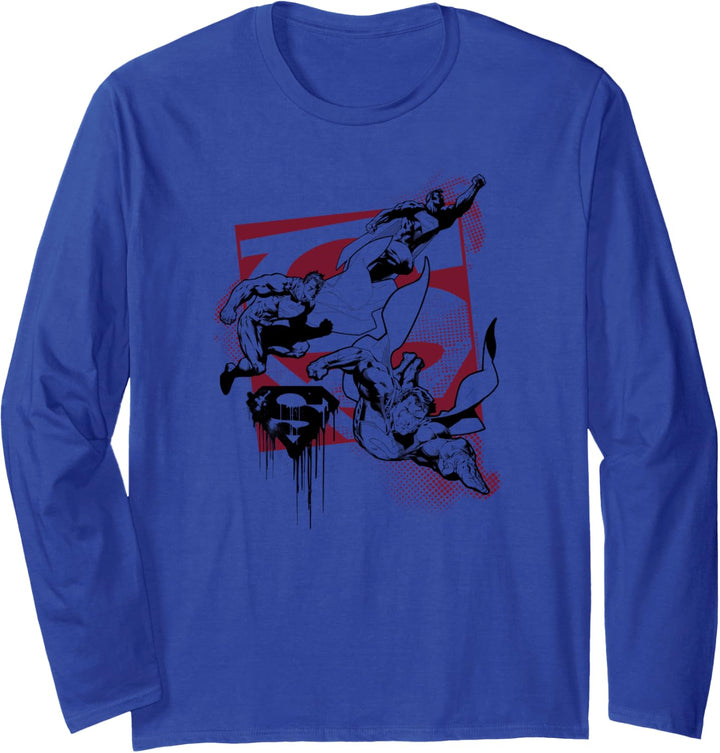 Superman Omnipresent Langarmshirt