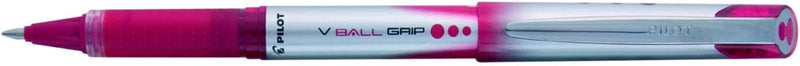 Pilot VBall 5 Grip Tintenroller mit Flüssigtinte 0,5 mm Spitze (12 Stück) – Rot Rot 1 stück (12er Pa