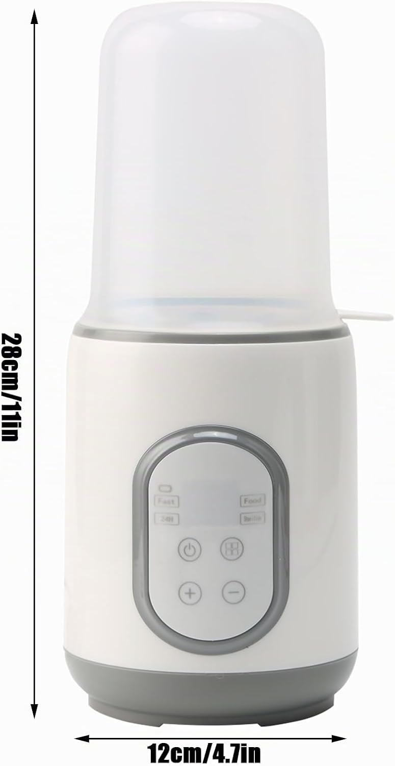 Flaschenwärmer 8- in- 1 Schneller Babymilchwärmer Tragbarer Babyflaschenwärmer mit Zeitschaltuhr Aut