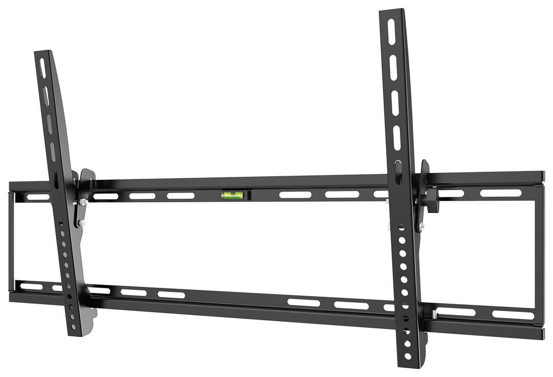 goobay TV-Wandhalterung 43–100 Zoll, neigbar bis 10°, ultraflach 45 mm, VESA 800x400, bis 75 kg – Ba