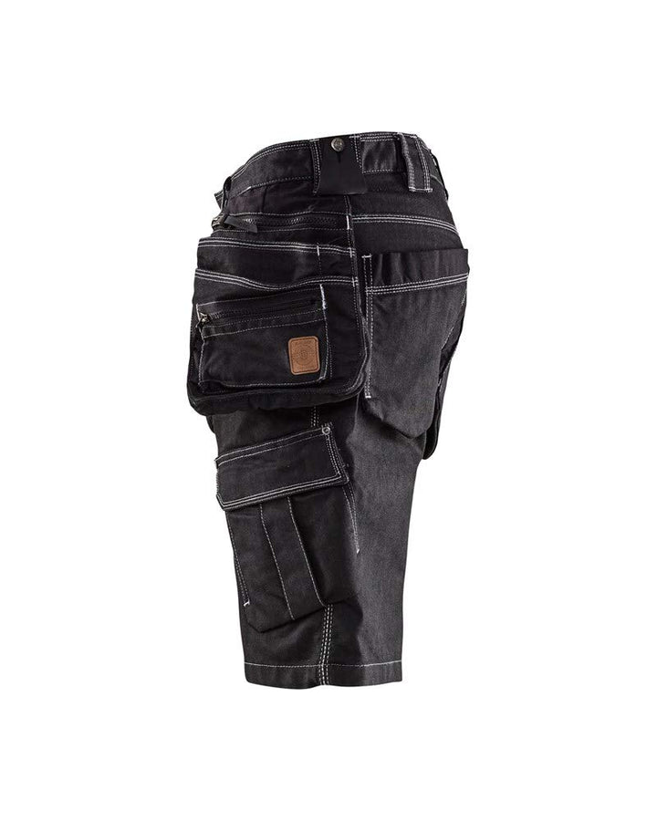Blaklader 19921141 Handwerker-Shorts aus Stretch Cordura Denim, schwarz, Grösse: C62, C62