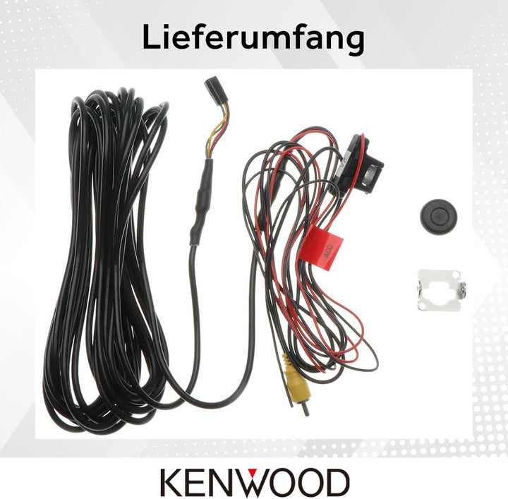 Kenwood CMOS-230 Rückfahrkamera mit CMOS-Technologie schwarz