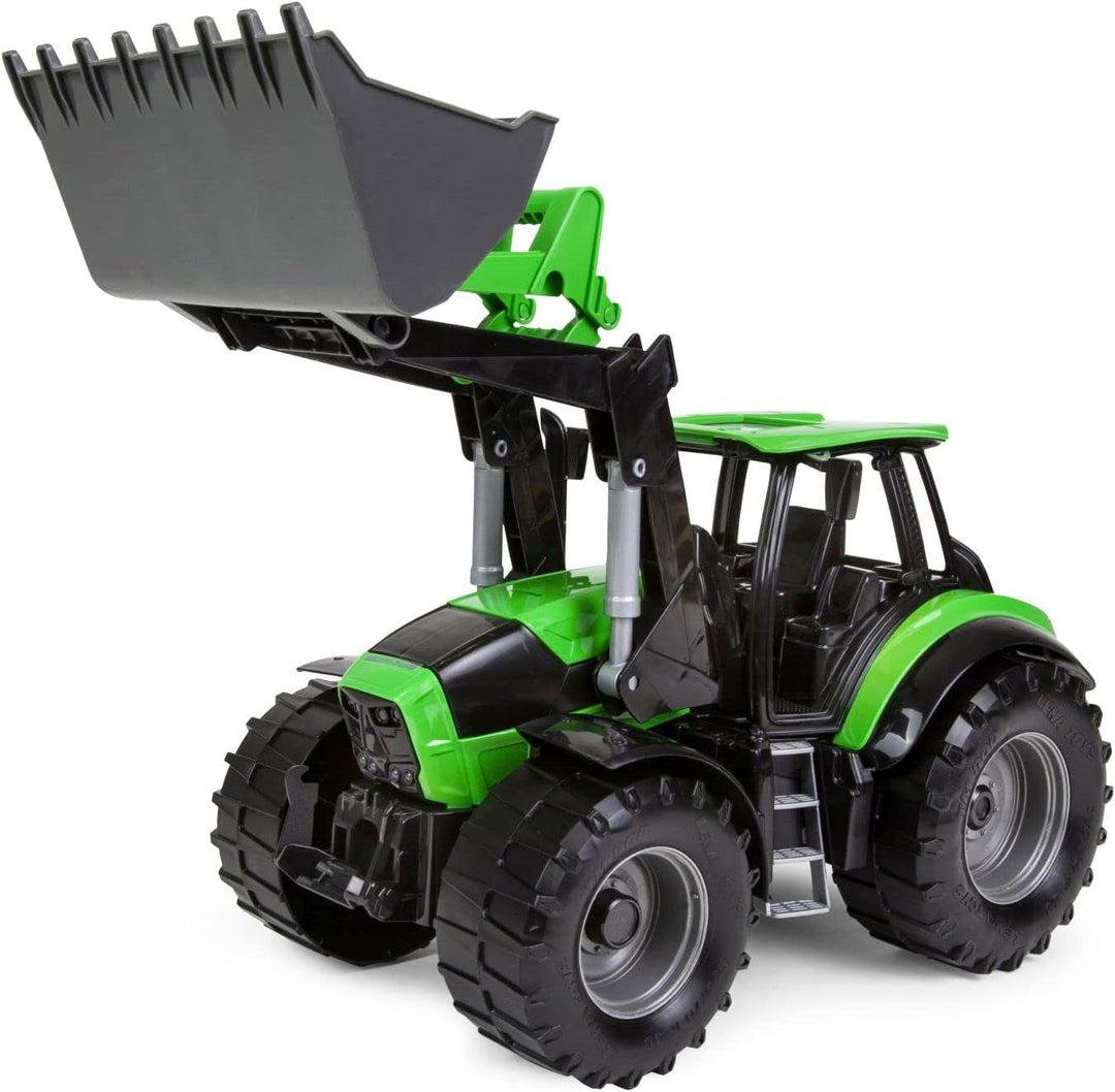 Lena 4613 x Worxx Traktor Modell Deutz-Fahr Agrotron 7250 TTV mit Frontlader, ca. 45 cm & 04611 - Wo