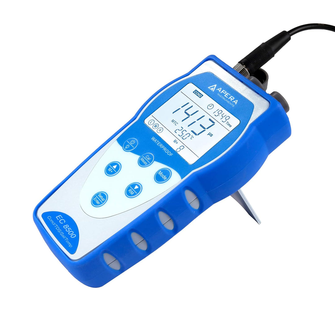 Apera Instruments EC8500 tragbares Leitfähigkeits-/TDS-/Salzgehalt-Messgerät Leitfähigkeit/TDS/Salzg