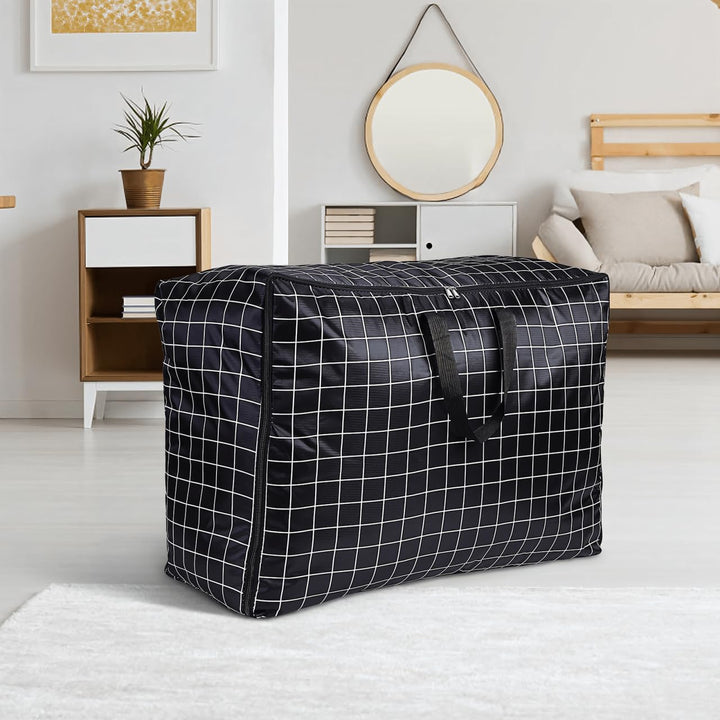 Amosfun Grosse Aufbewahrungstaschen aus Oxford Gewebe 75x50x30cm mit Reissverschluss und Griffen – 2