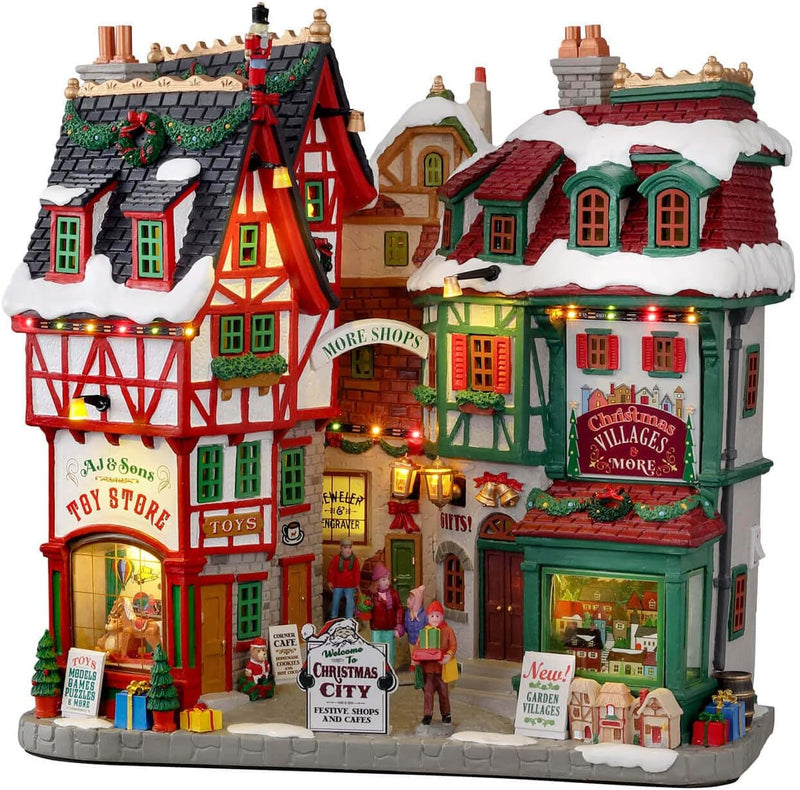 Lemax - Christmas City, B/o (4.5v), aus Harz