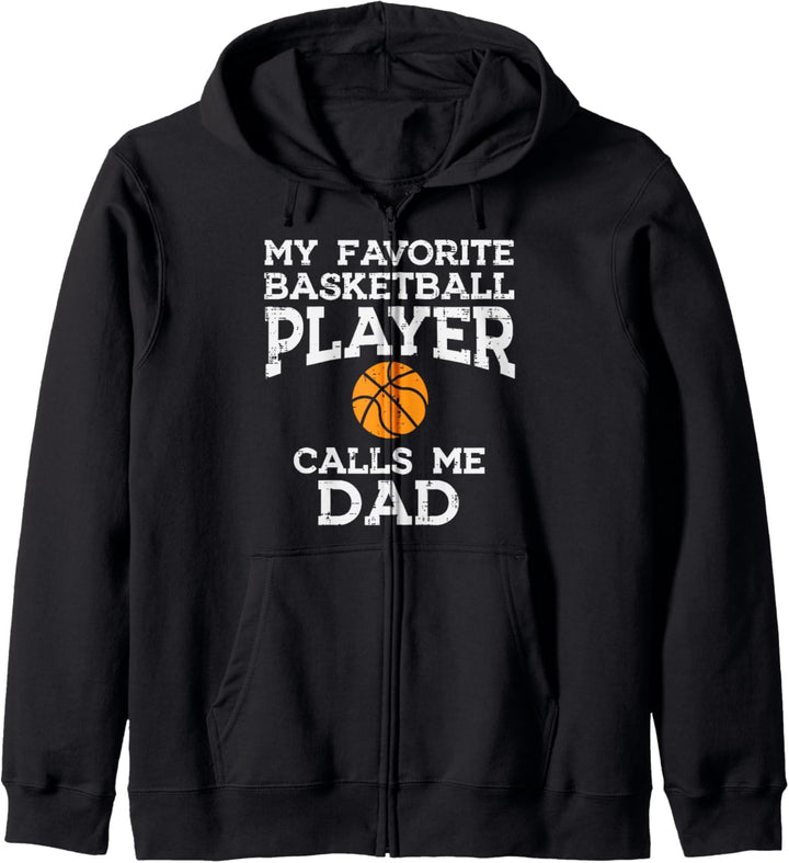 Favorite Basketball Player Dad Baller Family Daddy Papa Men Kapuzenjacke