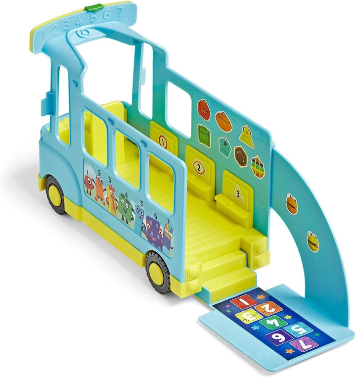 Learning Resources Numberblocks Regenbogen-Zählbus, ab 3 Jahren, interaktives Ziffernblock-Bus-Spiel