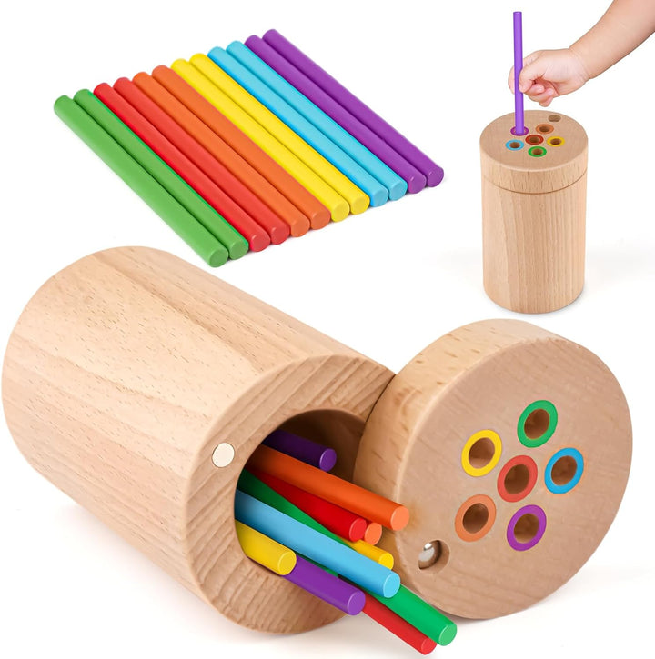 Vanplay Montessori Spielzeug ab 1 2 Jahr, Sortierspiel, Motorikspielzeug, Kinderspielzeug ab 3 Jahre