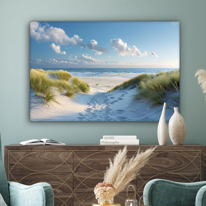 MuchoWow© Leinwandbild Gross 120x80 cm XXL Dekoration Wohnzimmer Bilder Aufhängen Wall Decoration Li