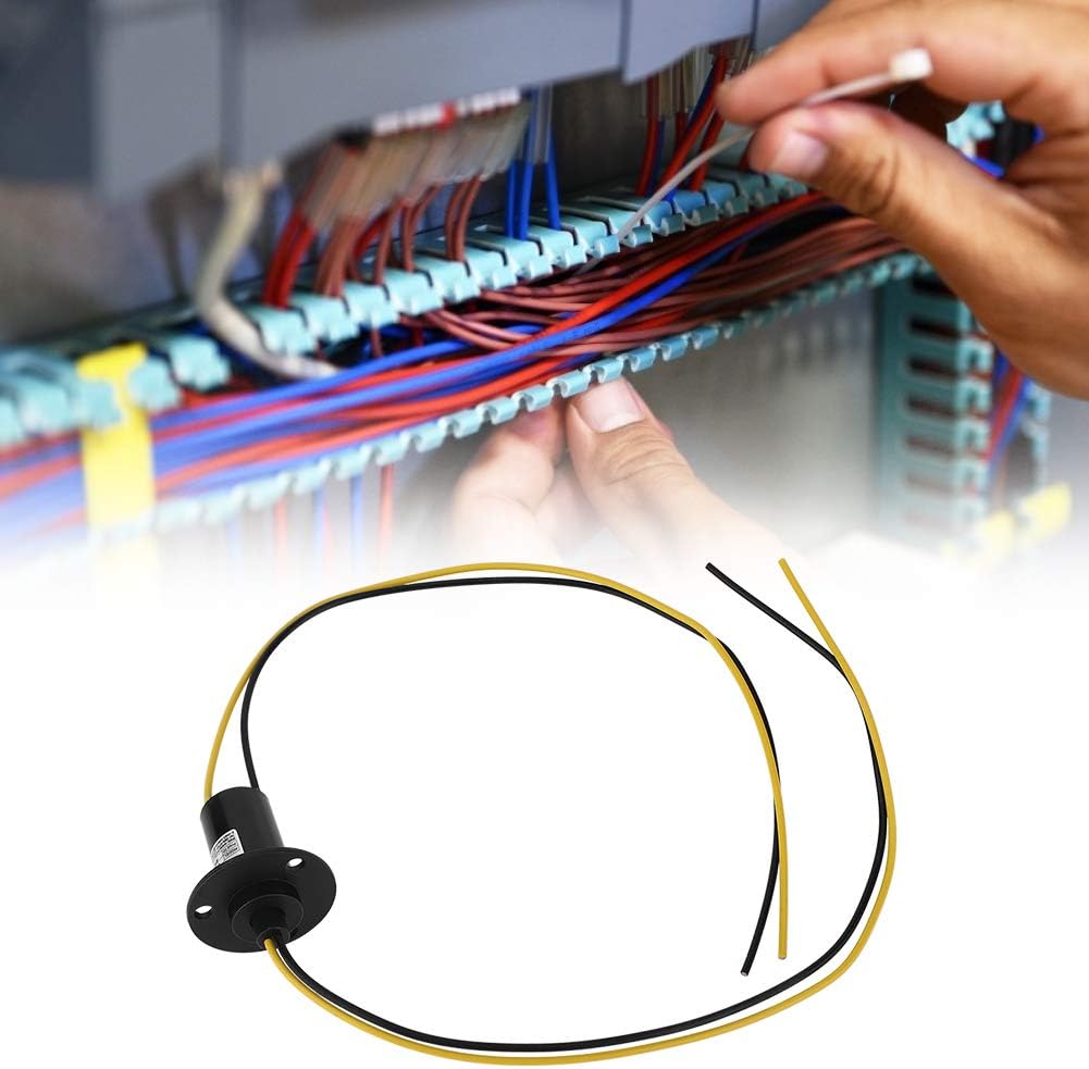 Schleifring, 22 mm Leitfähiger Schleifring Sammelring 30 A 150 U/min 0~600 V AC/DC