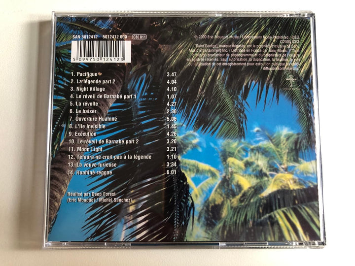 Pacifique, Audio-CD