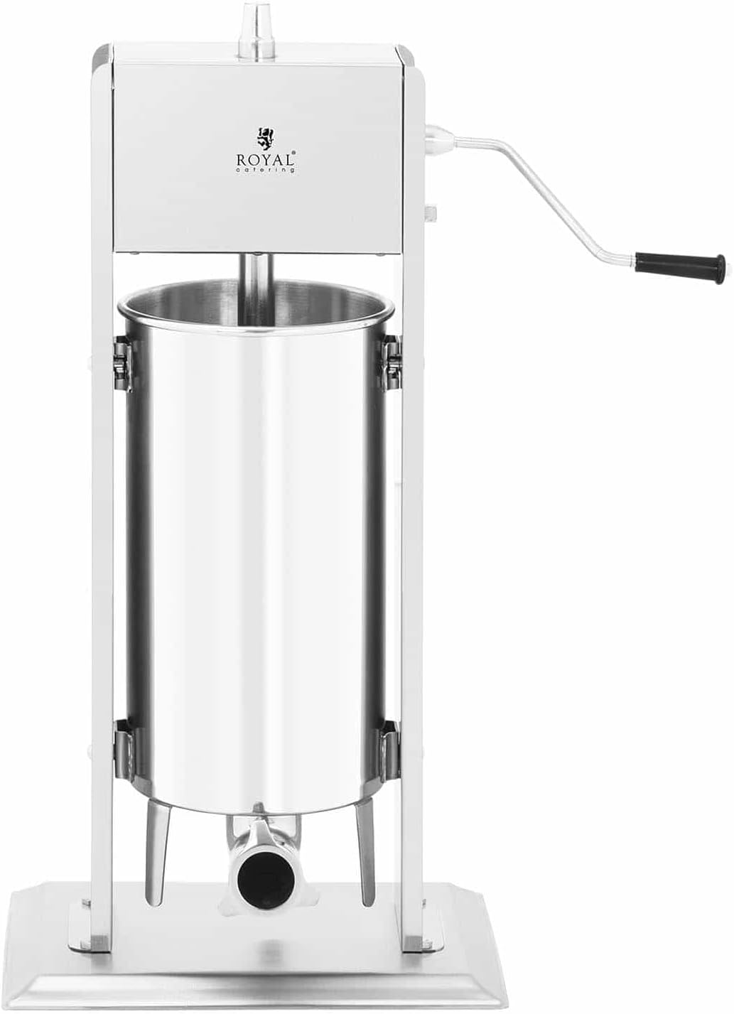 Royal Catering RCWV-15L Wurstfüller vertikal Wurstfüllmaschine Wurstspritze Wurstpresse Edelstahl 15