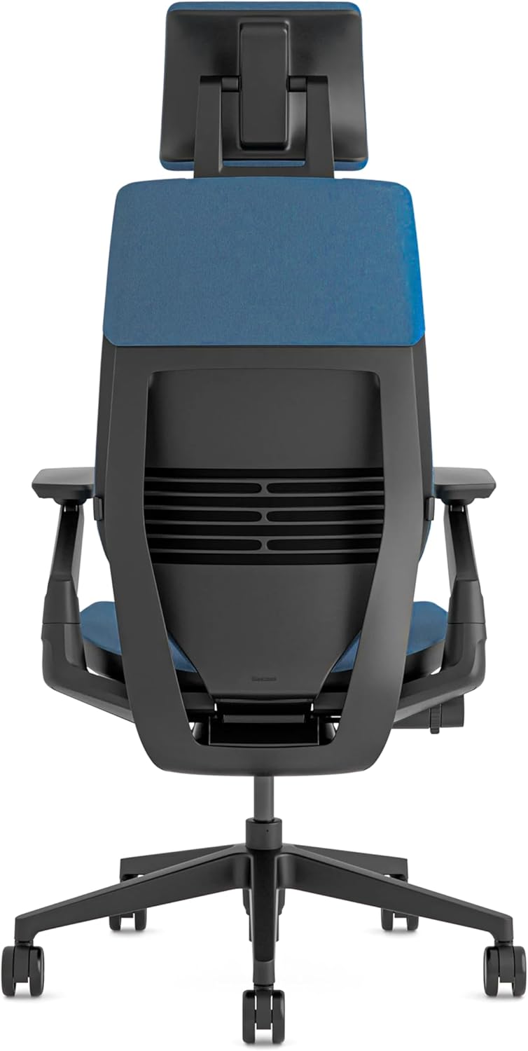 Steelcase Gesture Ergonomischer Bürostuhl mit 360° Armlehnen, 3D-Live Back Lumbalstütze, anpassbarer