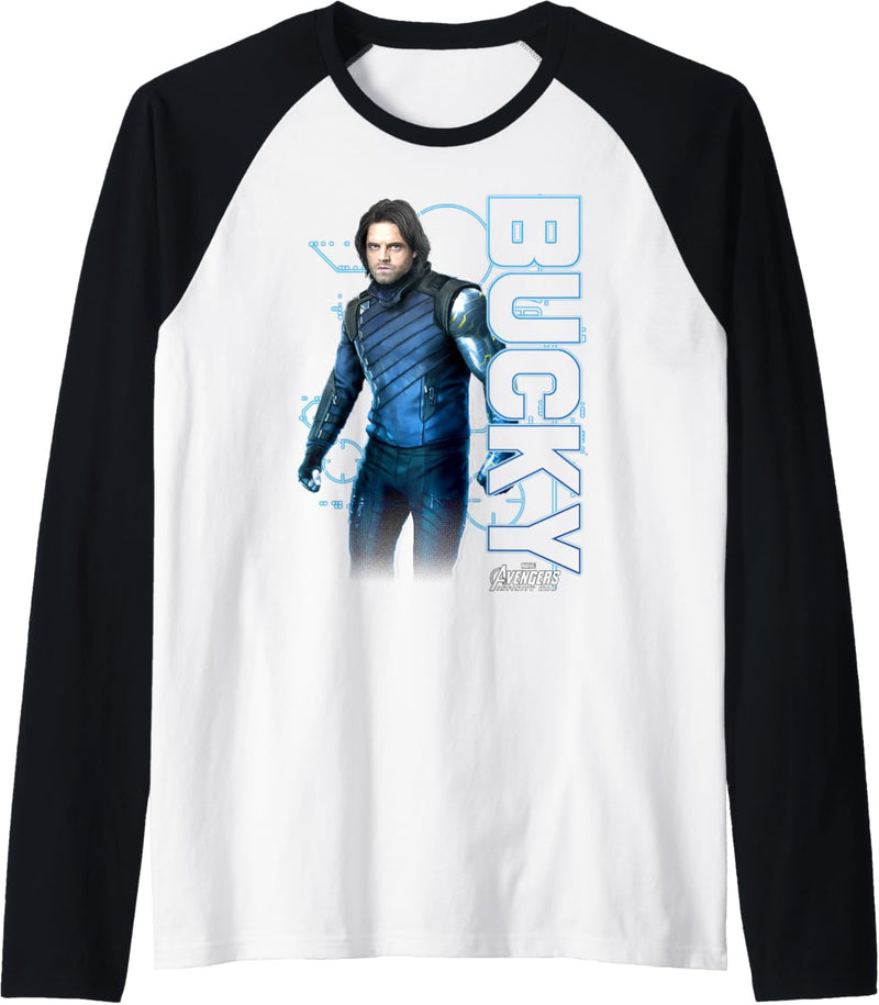 Marvel Avengers Infinity War Bucky Tech Raglan