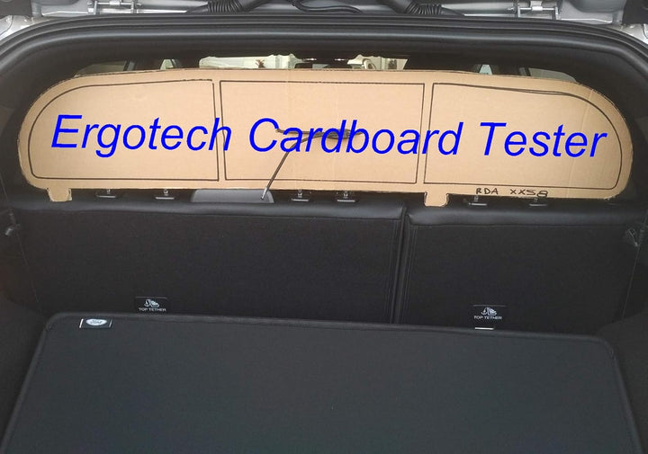 ERGOTECH Hundegitter für Ford Puma, RDA65HBG-XXS, für Hunde und Gepäck