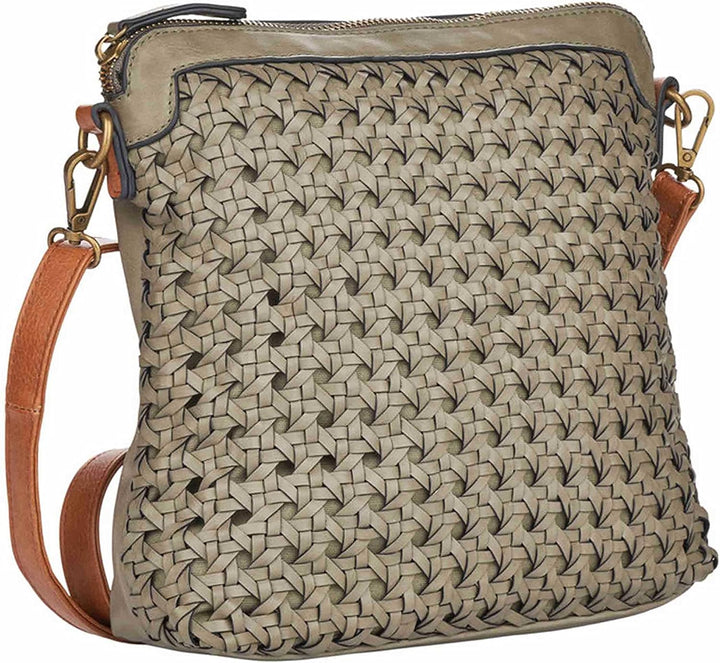 Remonte Damen Q0612 Handtasche S Olive/Cayenne / 54, S Olive/Cayenne / 54
