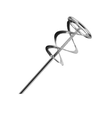 Wendelrührer 590 x 105 mm, Mörtelrührer, Rührwerk, SDS Gewinde, 59 cm lang, 105 mm Durchmesser, für