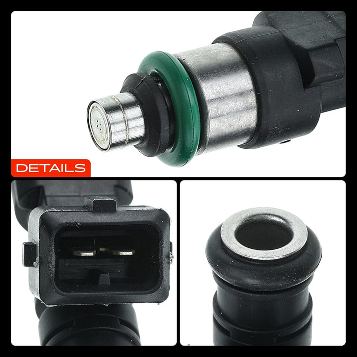 Frankberg 4x Einspritzventil Einspritzdüse Injektor Kompatibel mit C-Max DM2 1.6L 2007-2010 Focus II