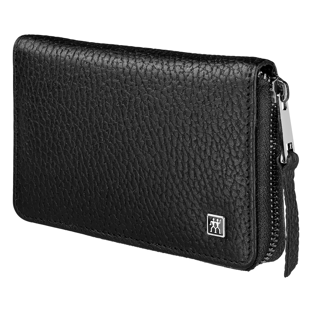 ZWILLING Maniküre-Set (4 teilig, Echtleder Etui, Druckknopfverschluss, Reiseset, mit Nagelknipser un