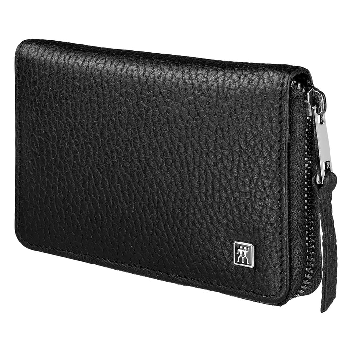 ZWILLING Maniküre-Set (4 teilig, Echtleder Etui, Druckknopfverschluss, Reiseset, mit Nagelknipser un