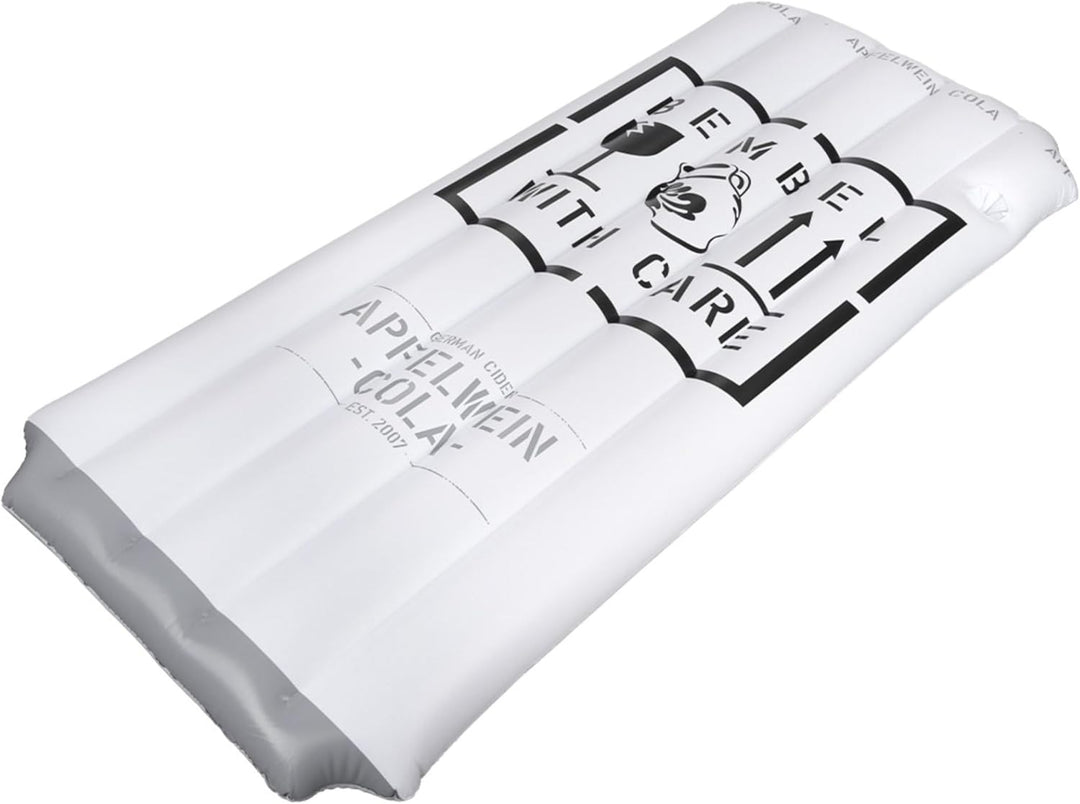 BEMBEL WITH CARE - Pool-Luftmatratze - Design: Apfelwein-Cola Dose