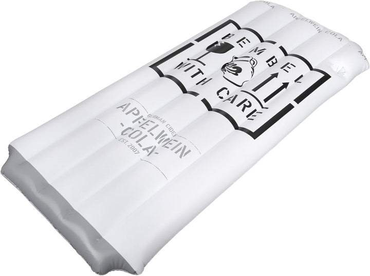 BEMBEL WITH CARE - Pool-Luftmatratze - Design: Apfelwein-Cola Dose