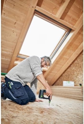 Festool Akku-Bohrschrauber CXS 18 C 3,0-Plus (mit Akkupacks BP 18 Li 3,0 C, Schnellladegerät, Magnet