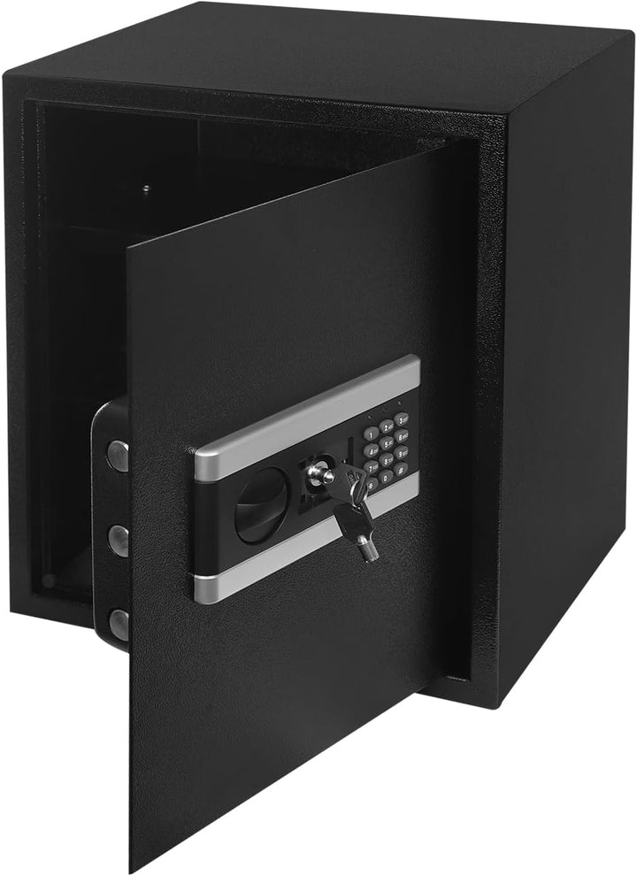 45 L Möbeltresore Tresor mit Schlüssel & Digital Zahlenschloss,Elektronischer Safe Hotelsafe Geldkof