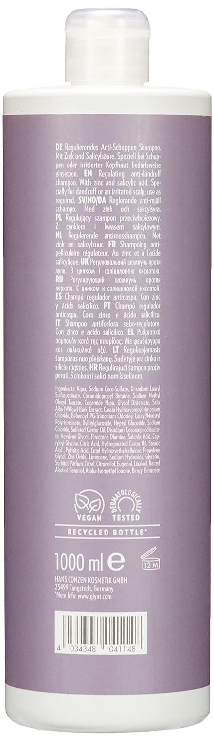 Glynt DERMA Regulate Shampoo 4, 1000 ml 1 l (1er Pack), 1 l (1er Pack)