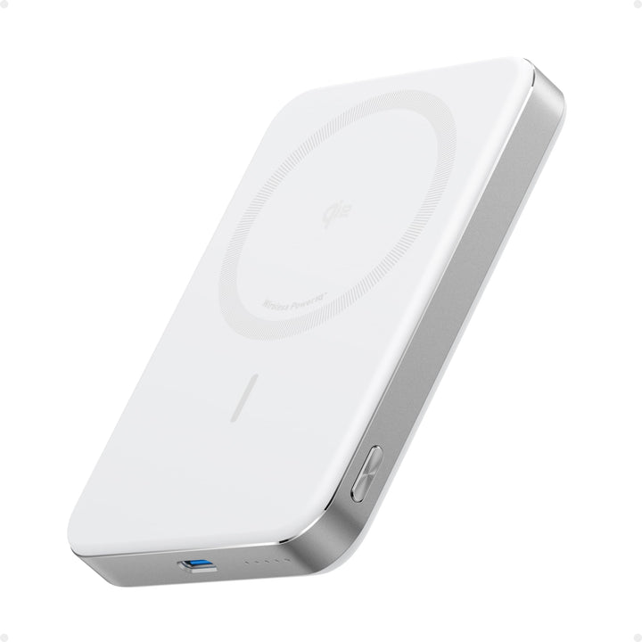 Anker MagGo Powerbank, Ultra-schlankes 10.000mAh magnetisches Akkupack, Qi2-zertifiziert, portabel,