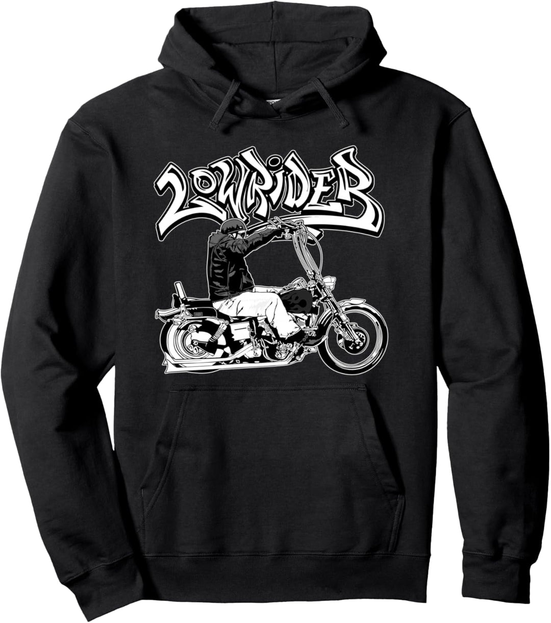 Chicano Vicla Latino Bike, Cholo Motorräder, Herren Lowrider Pullover Hoodie