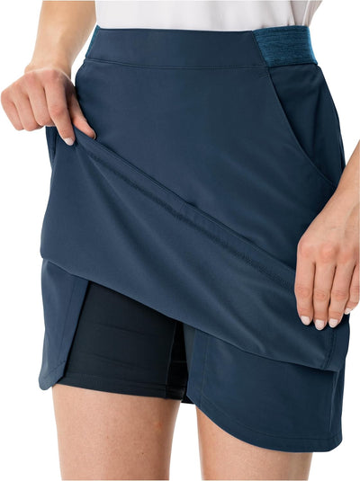 VAUDE Damen Women's Skomer Skort Iv Kleid-Rock 34 Dark Sea, 34 Dark Sea