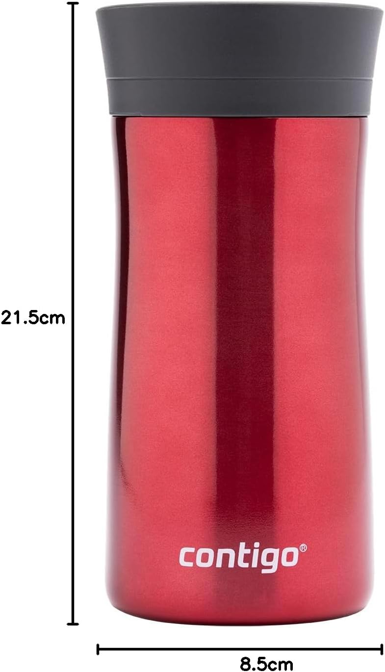 Contigo Pinnacle Autoseal Thermobecher, Edelstahl-Reisebecher, Isolierbecher, auslaufsicher, Kaffeeb