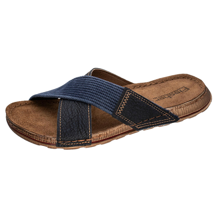Fischer Markenschuh Herren, Männer, Pantoletten, Pantoletten 40 EU Blau Ocean 56, 40 EU Blau Ocean 5