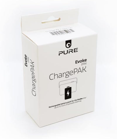 Pure Evoke Play portables Musiksystem für innen und aussen DAB+/UKW Radio & Evoke Play ChargePAK wie