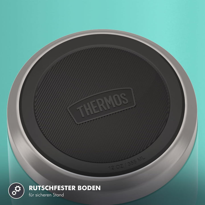 Thermos ICON Kids Thermobehälter für Essen 0,35l, türkis, seafoam, Edelstahl, absolut dicht, hält Sp
