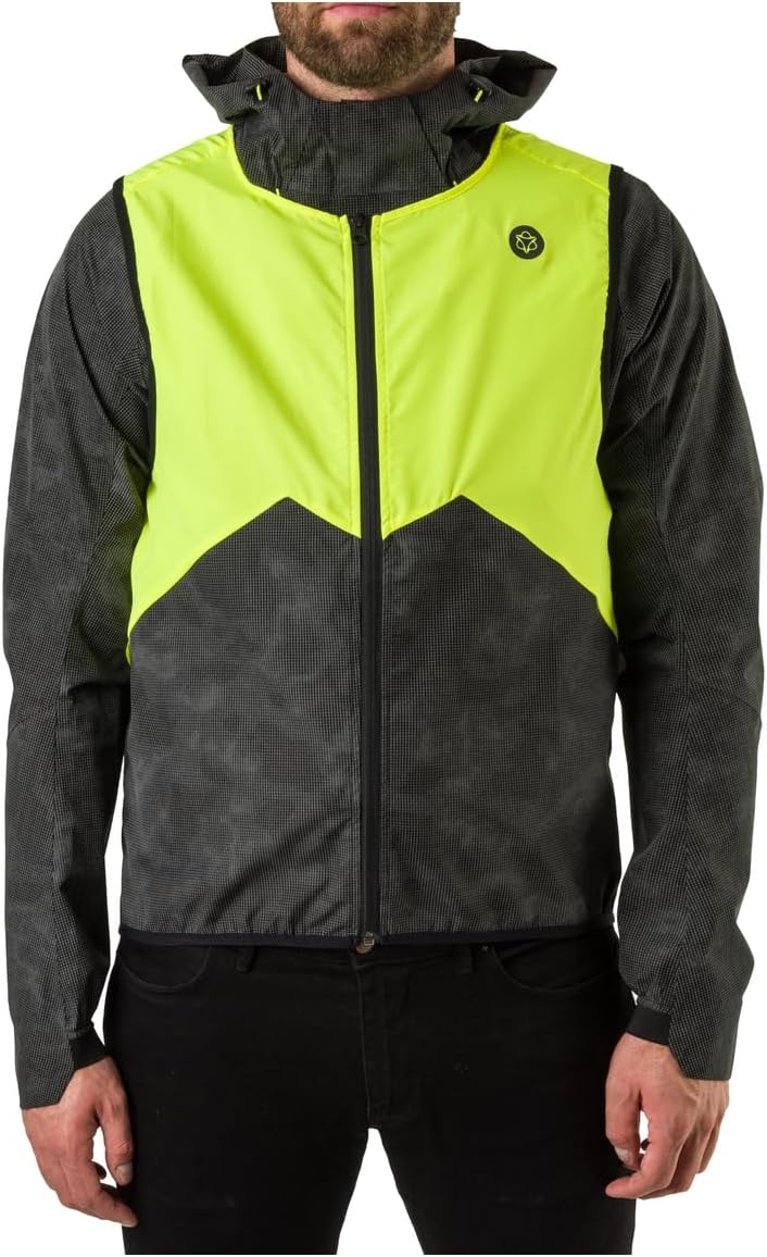 AGU Unisex Gilet Body Compact Commuter Hi-vis Unisex Giallo/Nero Gilet Body Compact COMMUTER HI-VIS