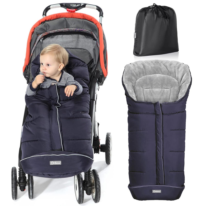 Orzbow Fusssack für Kinderwagen Buggy,Baby Fusssack Schlafsack,Babyfusssack für Babyschale,Winterfus