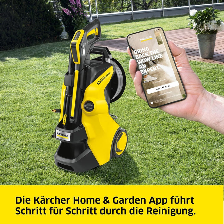 Kärcher Hochdruckreiniger K 5 Premium Power Control Flex Home, Druck: max. 145 bar, Fördermenge: 500