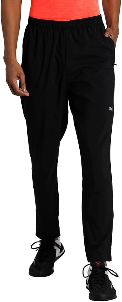 PUMA Herren Run Favorite Tapered Pant M Gewebte Hose S Puma Schwarz, S Puma Schwarz