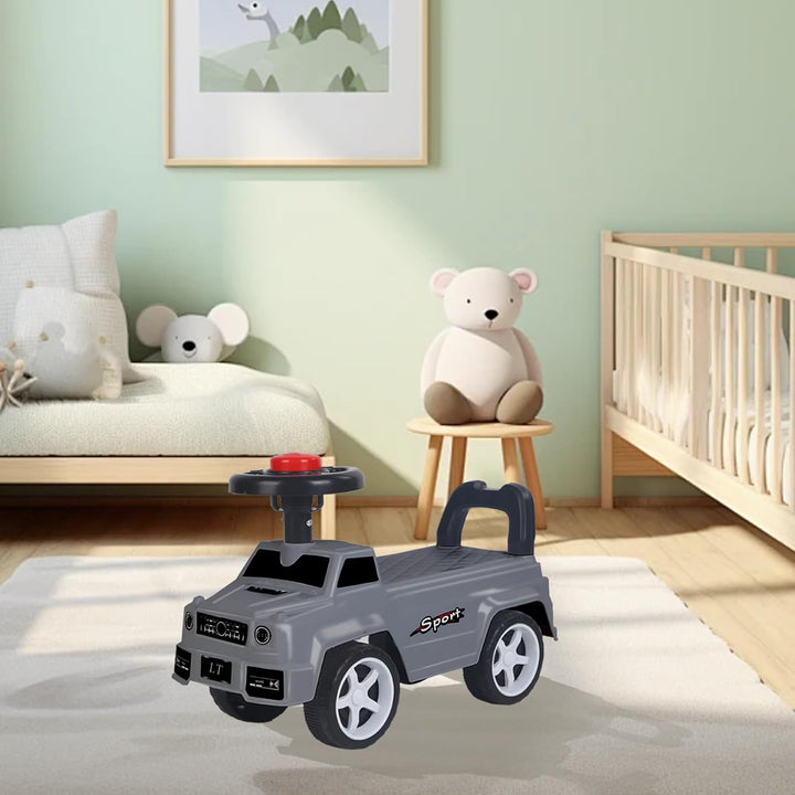 Rutschauto für Kinder, Tragespielzeug zum Schieben, Lauflernhilfe für Kinder, Buggy – Little Auto –