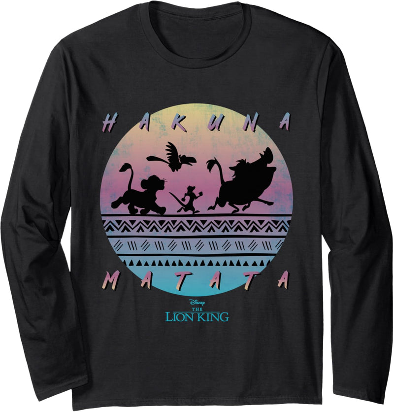 Disney Der König der Löwen Hakuna Matata 90er Langarmshirt