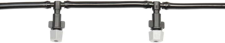 Royal Gardineer Vernebler Garten: 2X Wasser-Zerstäuber-Set, je 10-Meter-Schlauch & 10 Kunststoff-Düs