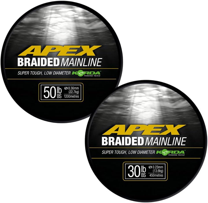 Korda Apex Braided Mainline 0,23mm/30lb 450 m