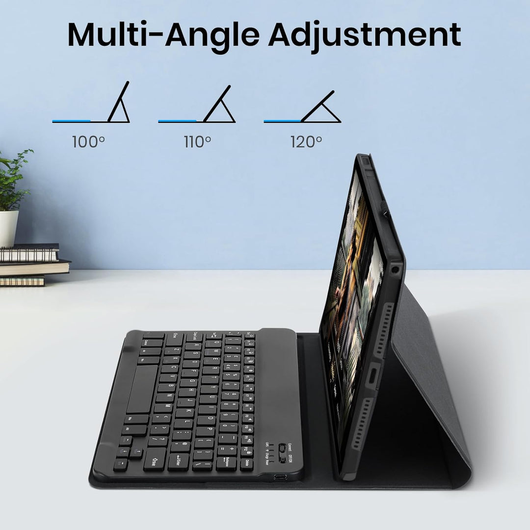 Hülle mit Tastatur für Lenovo Idea Tab 11" 2025 TB-336FU/TB-336ZU, Tastaturs Hülle für Lenovo Idea 1