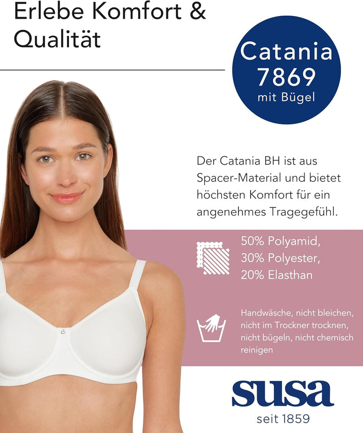 Susa Damen Catania BH 70D Champagne, 70D Champagne