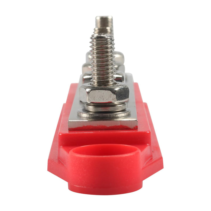 180A Sammelschiene 12V - 48V DC Sammelschiene für Geländewagen Boot Camper Verteilerblock M8 + 8X M4